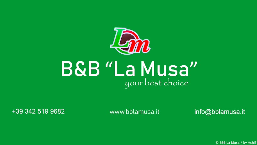 Breakfast B B La Musa your best choice